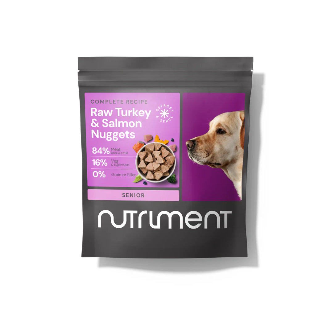 Turkey & Salmon Nuggets for Seniors | Nutriment | 1kg