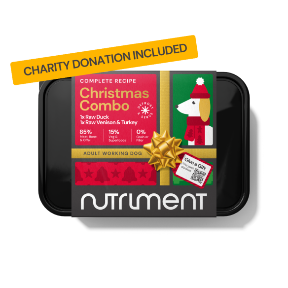 Christmas Dinner Combo | Nutriment | Venison & Turkey with Cranberry, Duck